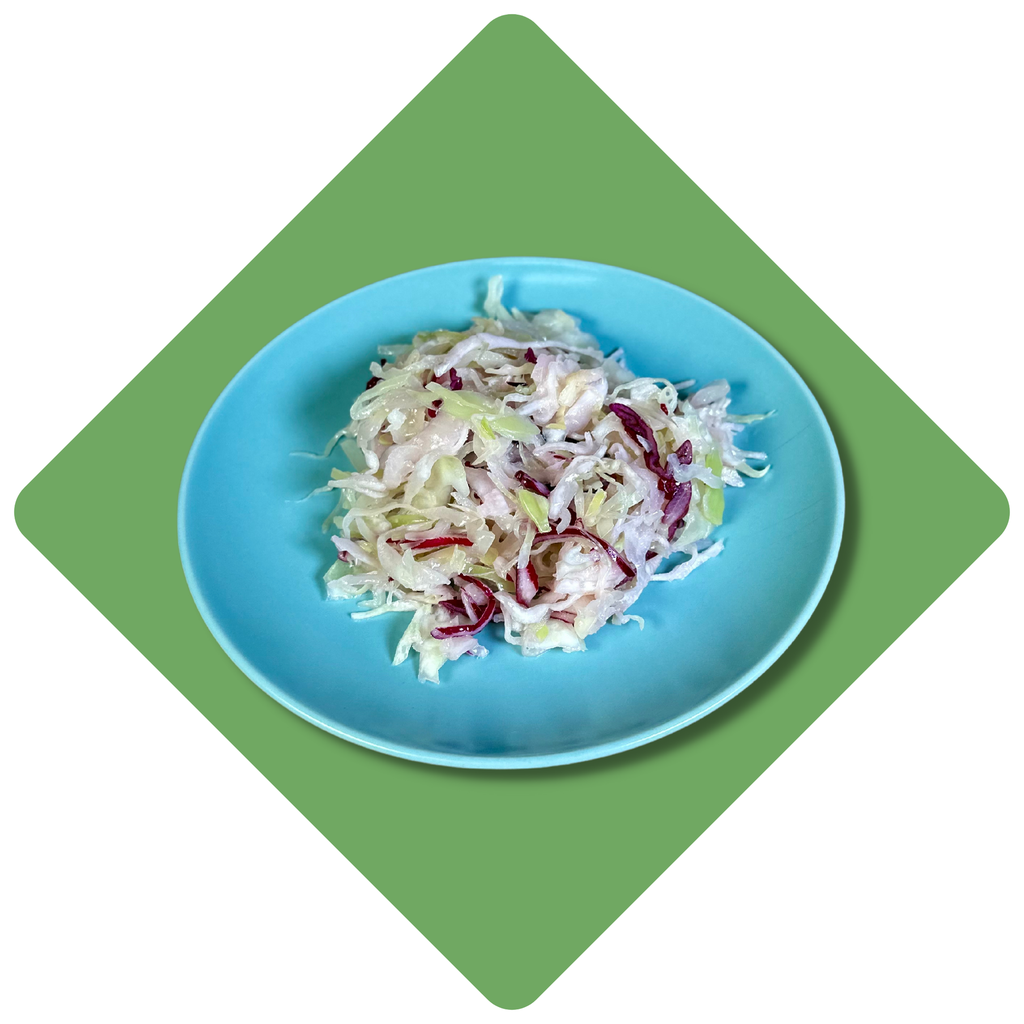 Kopūstų salotos su mėlynaisiais kopūstais (100 g)